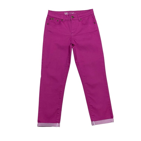 DG2 by Diane Gilman Fuchsia Women's Jeans - Picture 1 of 10